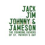 Jack Jim Johnny & Jameson Gang Sheet