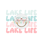 Lake Life (Smiley Face) Gang Sheet