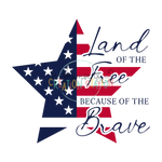 Land Of the Free Star Gang Sheet