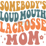 Loud Lacrosse Mom Gang Sheet