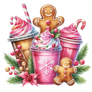 Pink Christmas Frappe