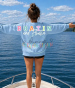 Boatin and Floatin - Purist Blue / L