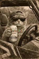 Cat meme Vintage SXS Gang Sheet