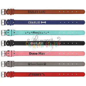 Dog/Cat Customized Leather Collar