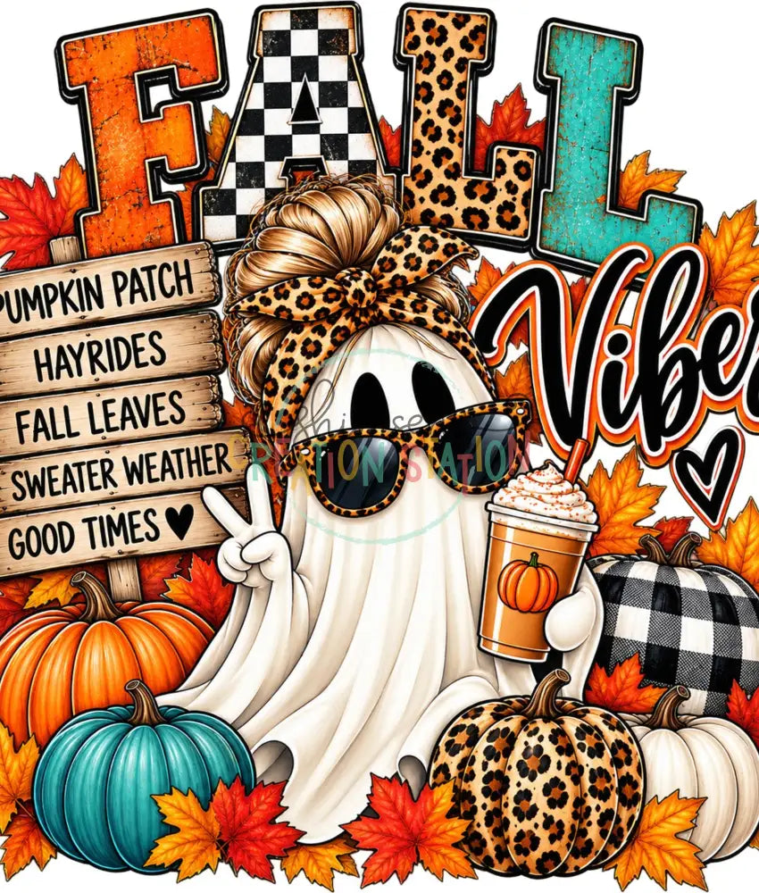 Fall Vibes Ghost