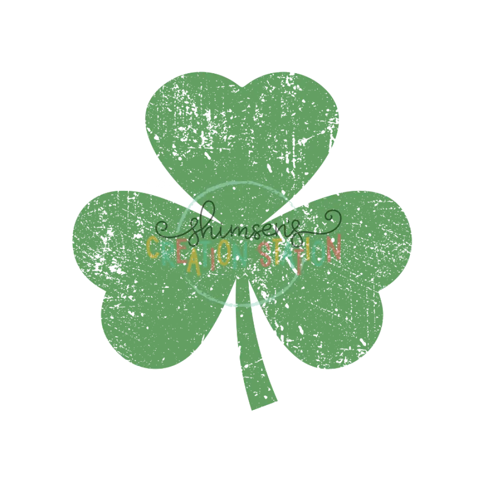Green Leaf Clover Gang Sheet