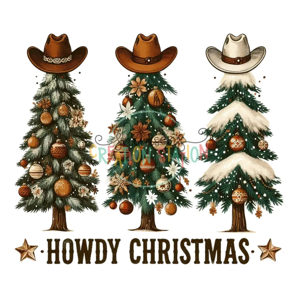 Howdy Christmas Gang Sheet