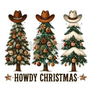Howdy Christmas Gang Sheet