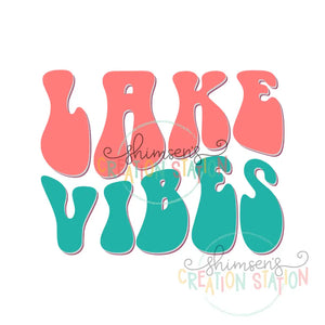 Lake Vibes Bubble Gang Sheet