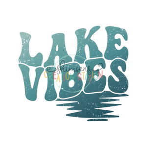 Lake Vibes Distressed Gang Sheet