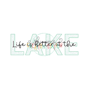 Life Is Better At The Lake Gang Sheet