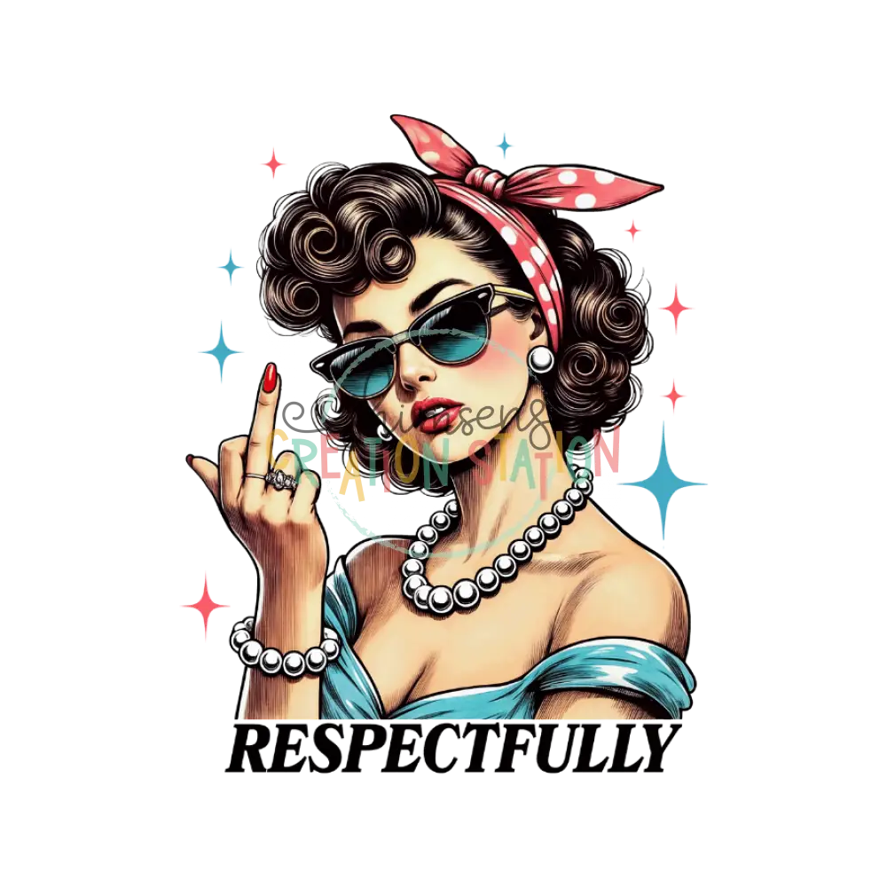 Pin Up Model Gang Sheet
