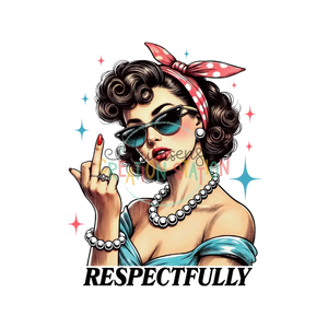 Pin Up Model Gang Sheet