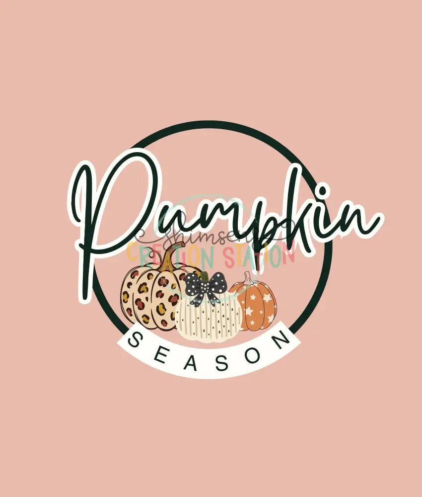 Pumpkin Season Circle