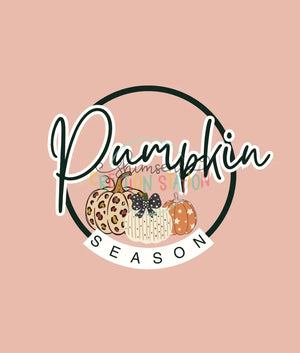 Pumpkin Season Circle