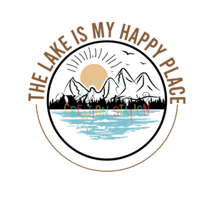 The Lake is My Happy Place Gang Sheet