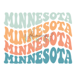 Wavy Minnesota Gang Sheet