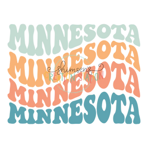 Wavy Minnesota Gang Sheet